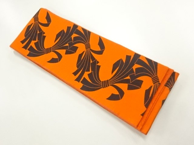 JAPANESE KIMONO / HANHABA OBI / WOVEN NOSHI RIBBON 